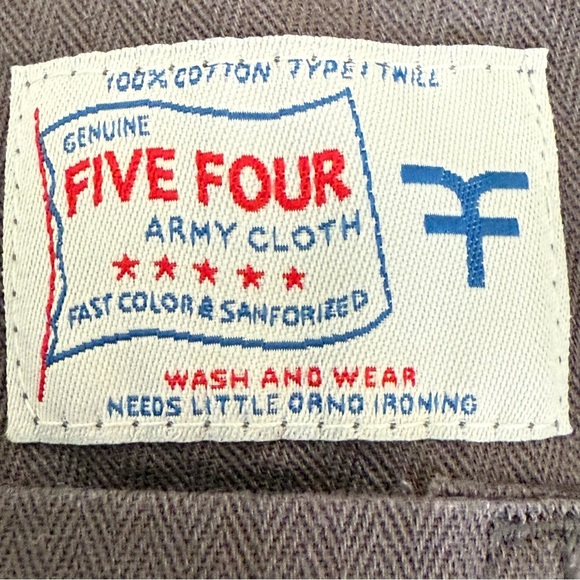 Five Four Men's Gray Outdoor Comfort Shorts Cotton/ Spandex size 33 - Picture 3 of 11